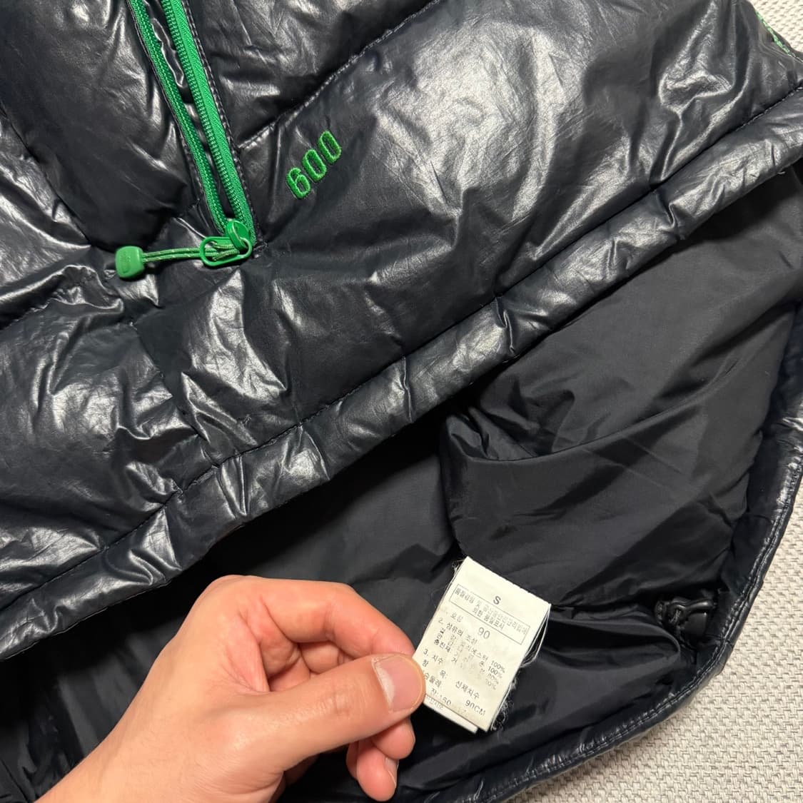 노스페이스 600 패딩조끼 상품이미지3
