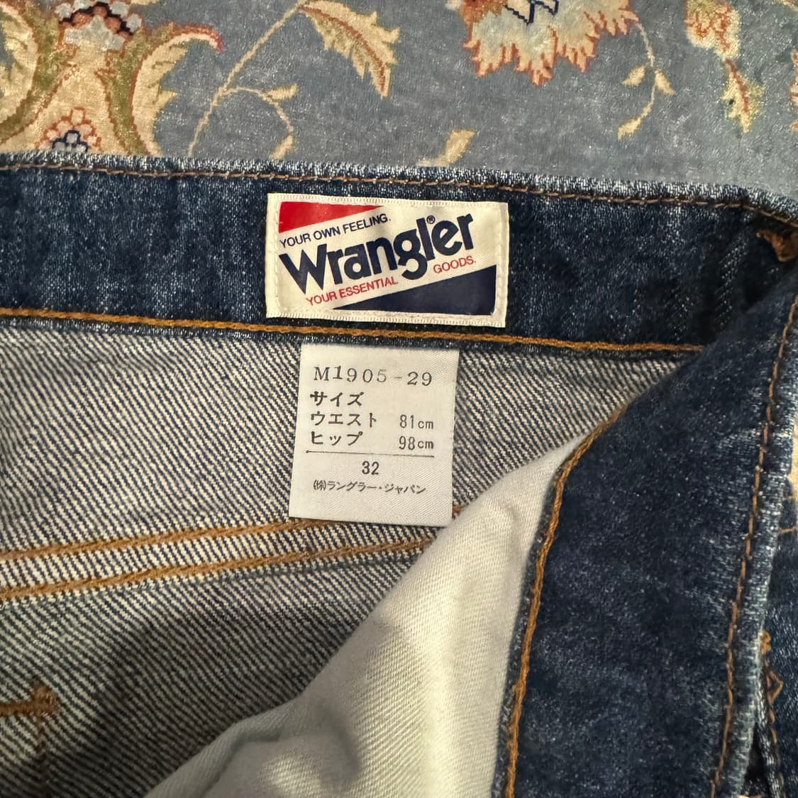 랭글러 Wrangler USA 데님 팬츠 상품이미지5