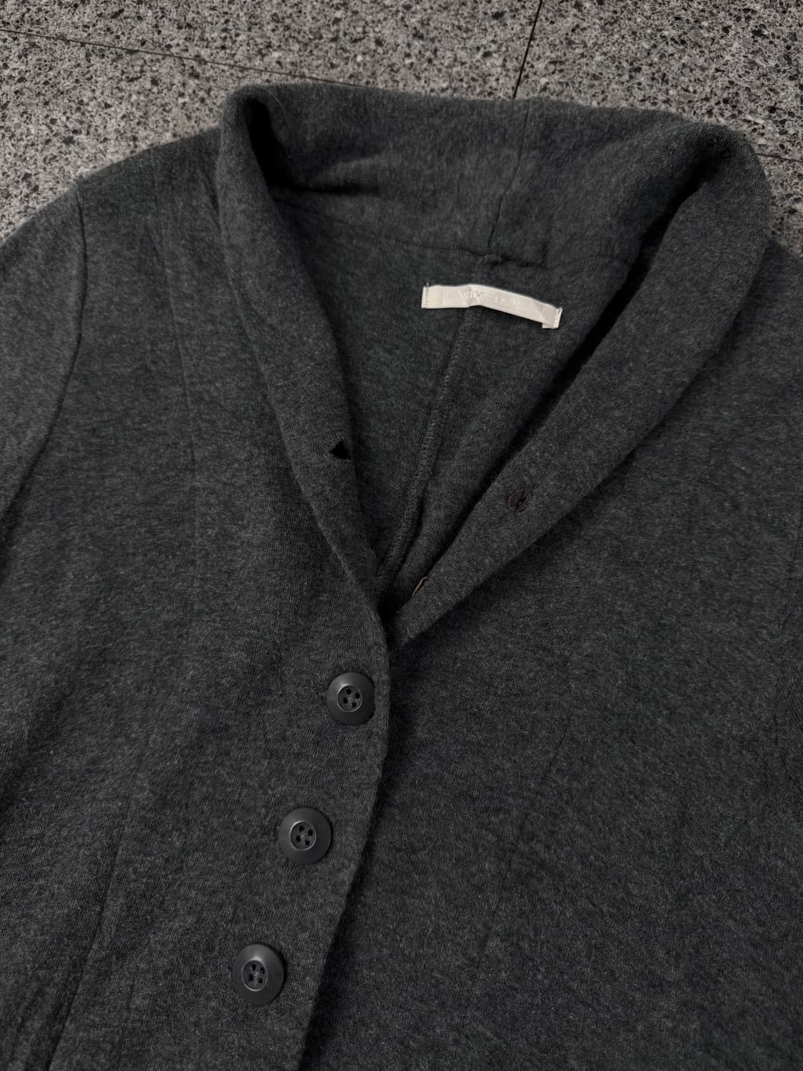 vintage shawl collar button cardigan 상품이미지2