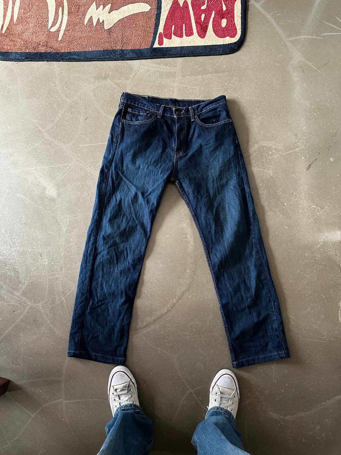 Levis 리바이스 505 데님 팬츠 w34 상품이미지5