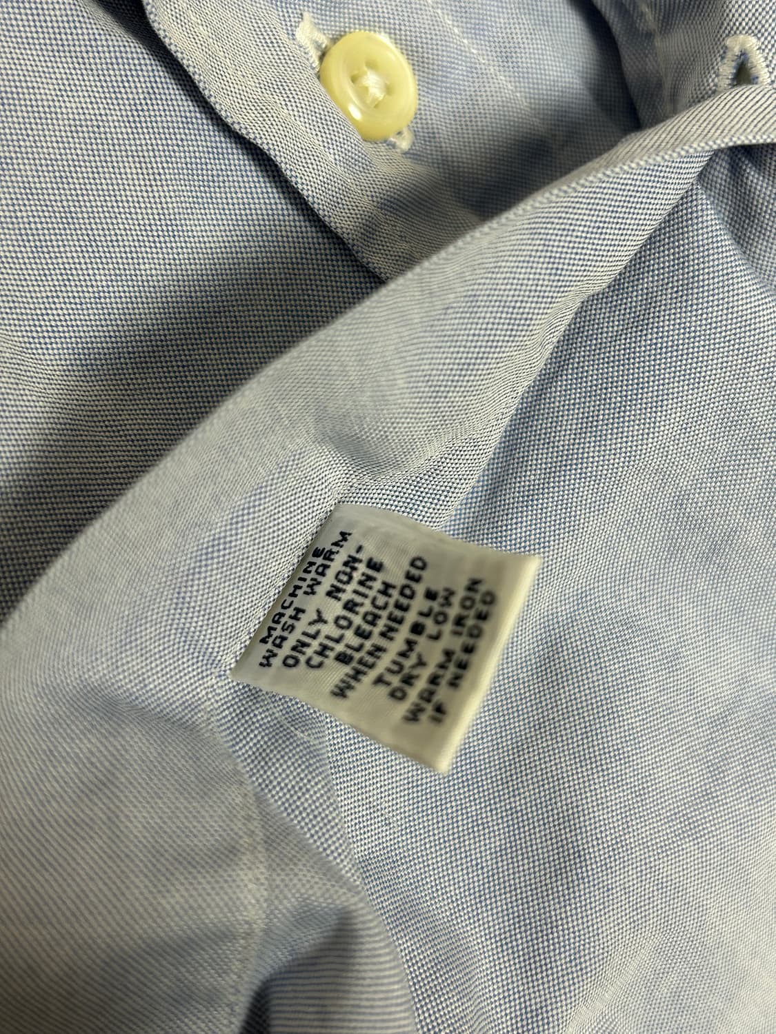 폴로 랄프로렌 스카이블루 클래식핏 옥스포드 셔츠 상품이미지6