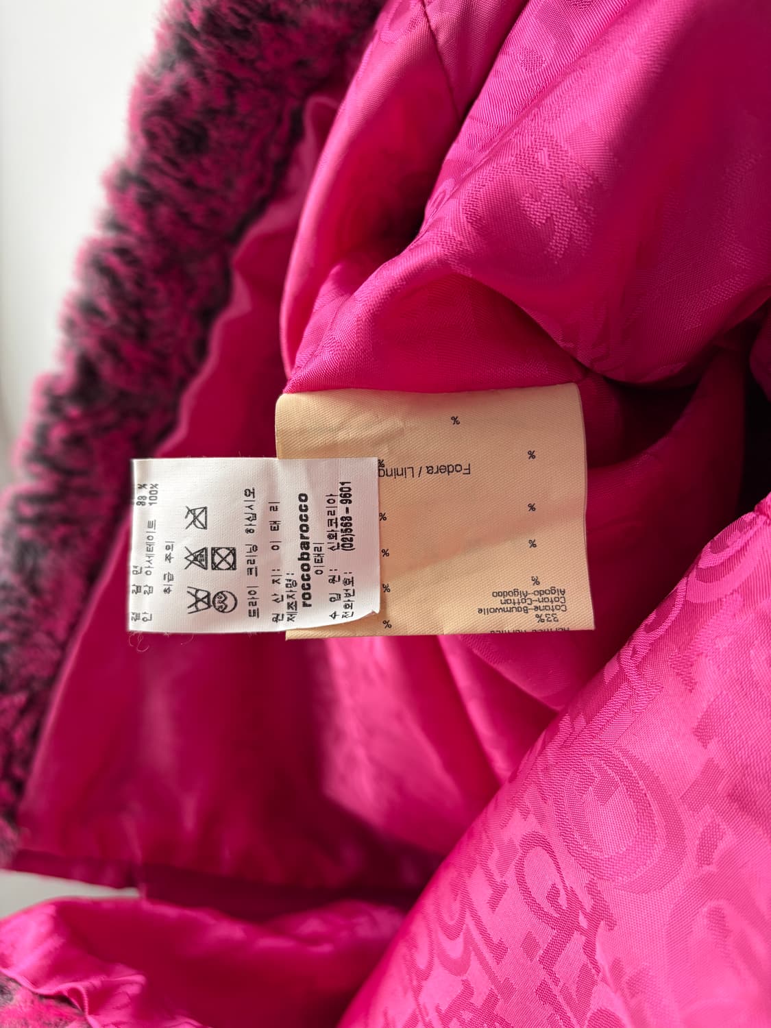 로코바로코 에코 퍼 자켓  상품이미지5