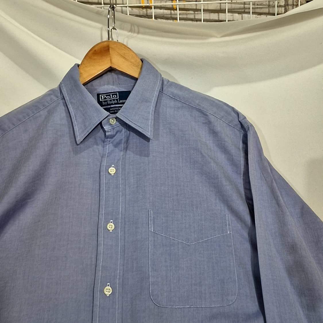 Polo Ralph Lauren 폴로 랄프로렌 원 포켓 솔리드 셔츠 상품이미지2