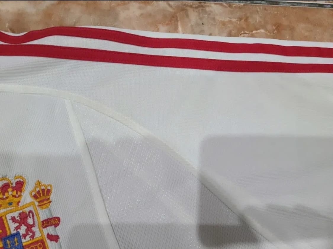 아디다스 유로2000 스페인 축구국대 올드레플 축구져지 상품이미지8