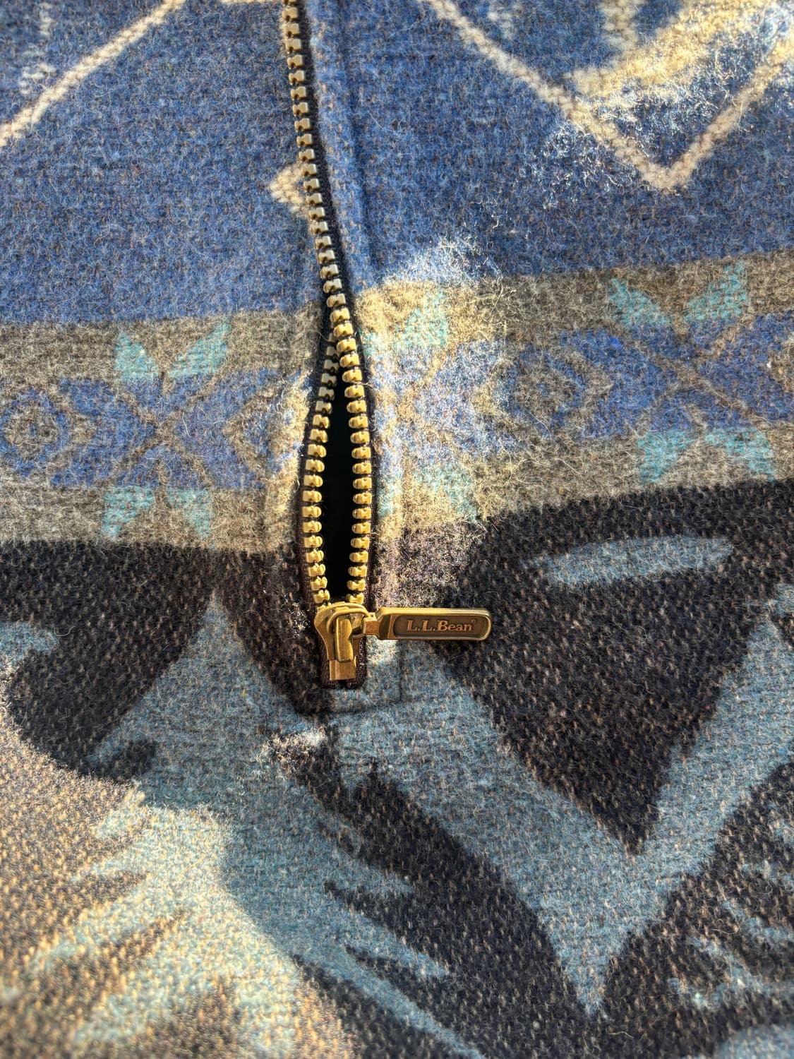 LL Bean 90s 노르딕 블랭킷 풀오버 플리스 스키자켓 상품이미지5