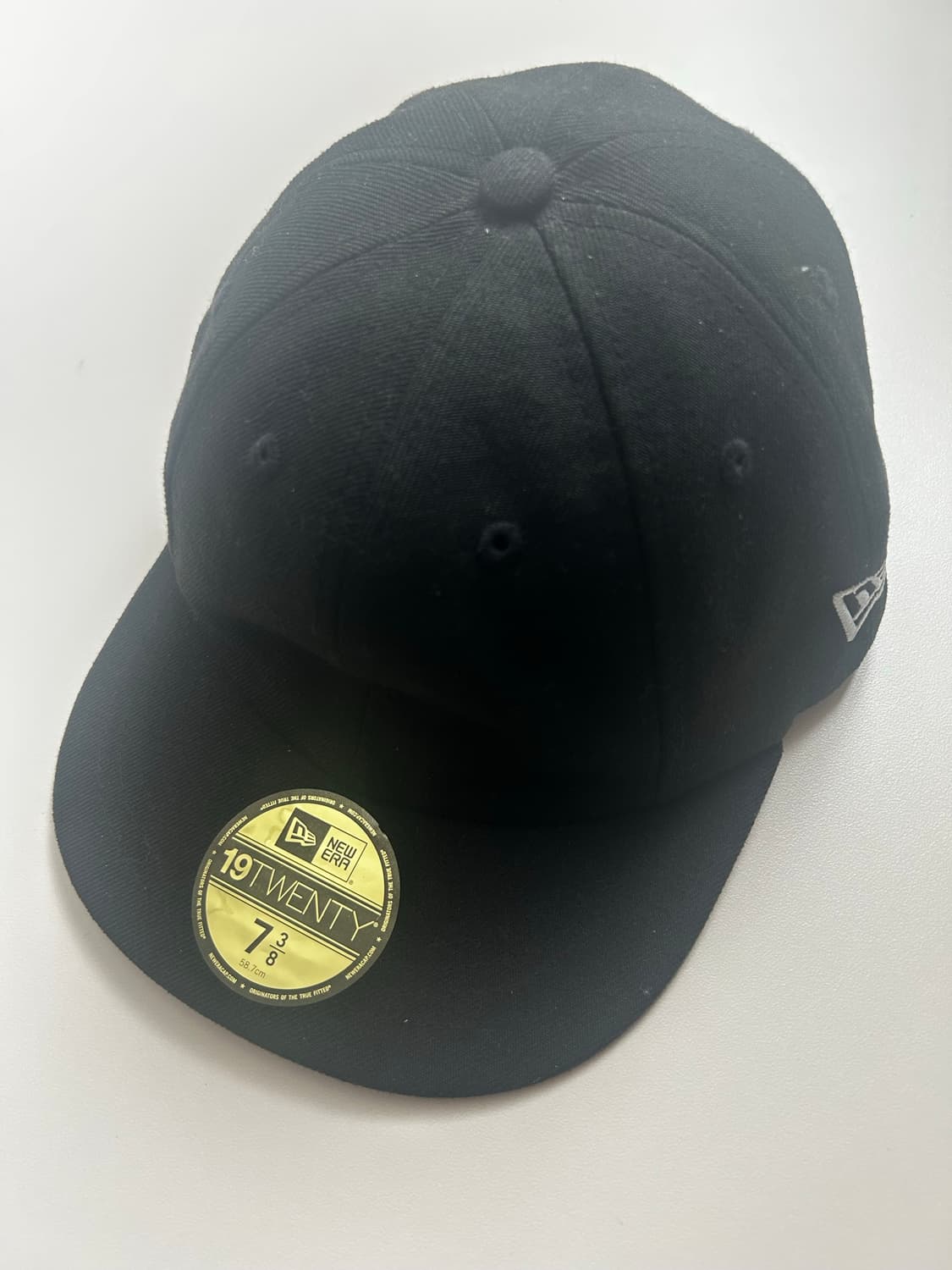 뉴에라 19TWENTY 블랙 볼캡 7 3/8 상품이미지1