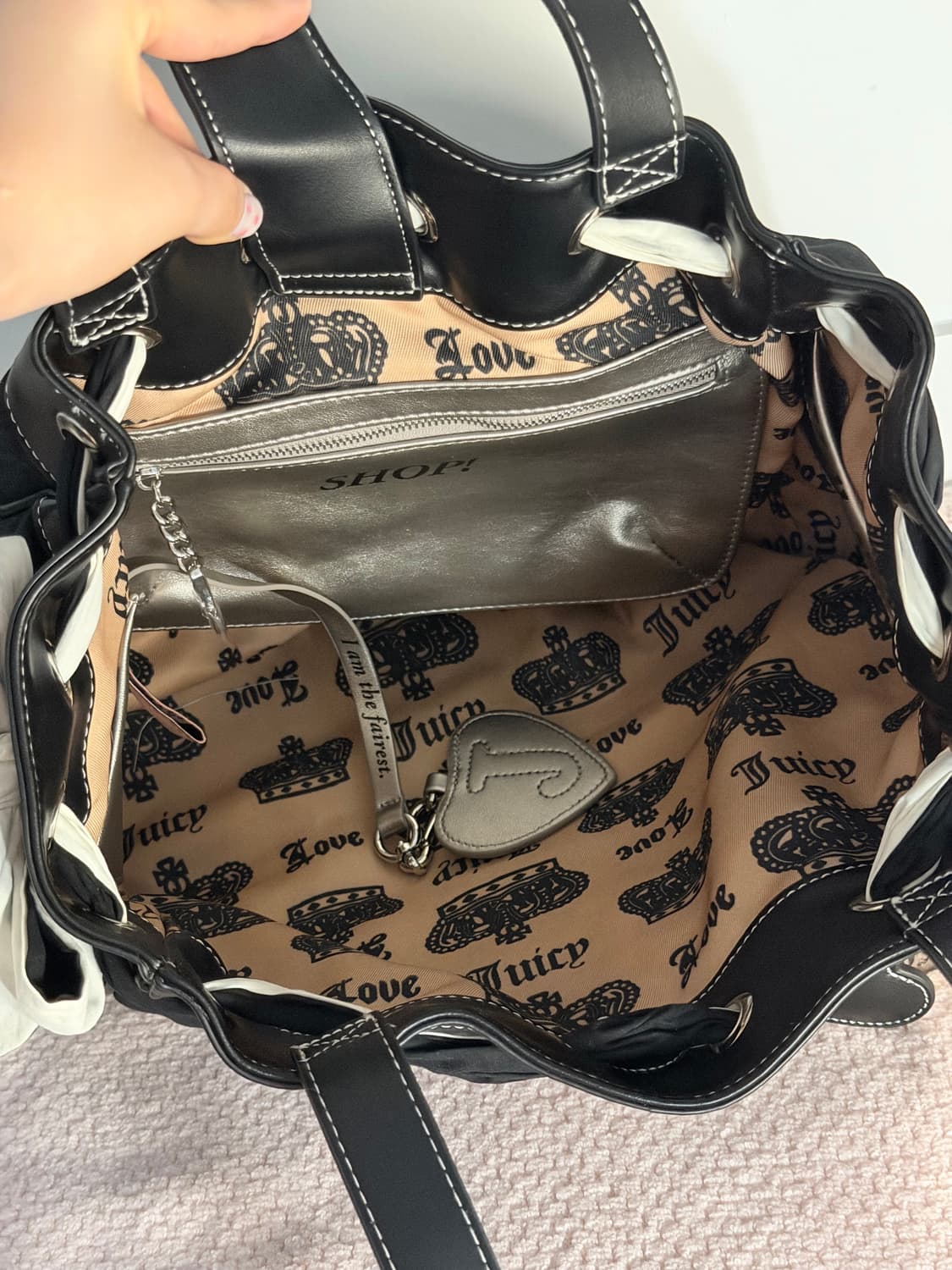 쥬시꾸뛰르 로열 데이드리머 베이비메탈클럽 베이비베어 빈티지 y2k 갸루 상품이미지4