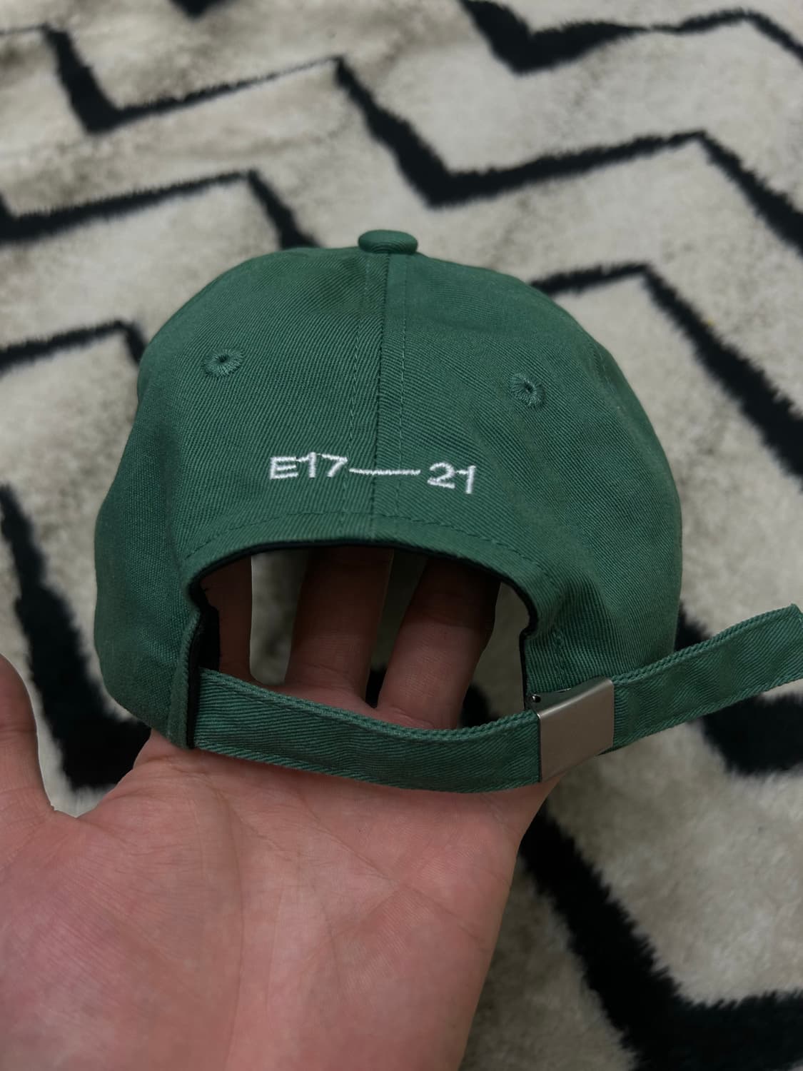 Emis 아플리케 볼캡/그린 상품이미지2