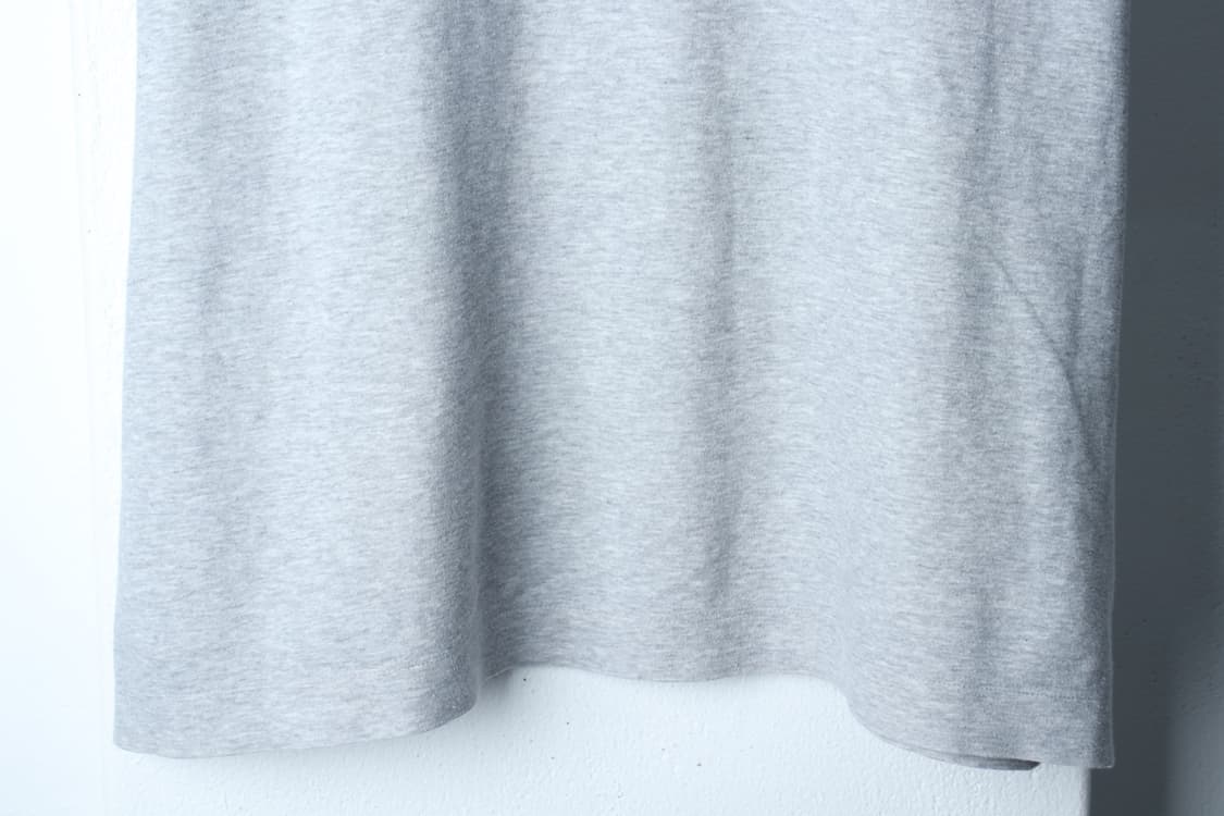 (2XL) 언코티드 반팔 티셔츠 빅사이즈 그레이 무지-H31016 상품이미지4