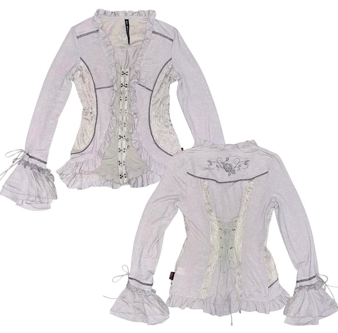 ozz on ozz croce 오즈온 오즈크로스 연보라 탑 코르셋 상품이미지1