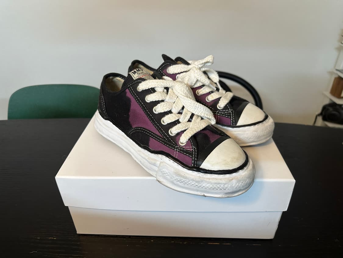 야스히로 피터슨 프린티드 퍼플 43사이즈 상품이미지2