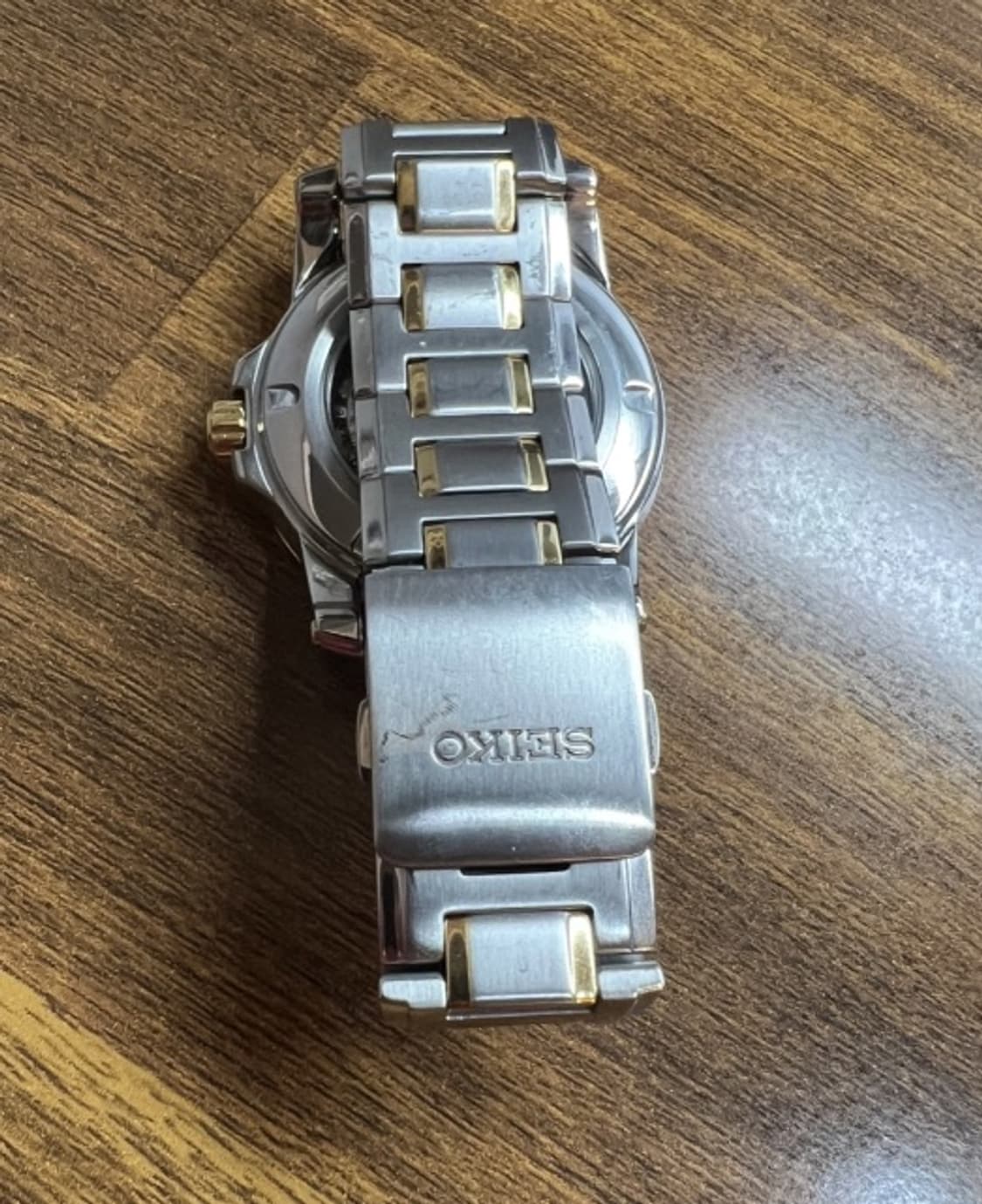 정품] Seiko 세이코 프리미어 실버 오토매틱 투톤 시계 상품이미지3