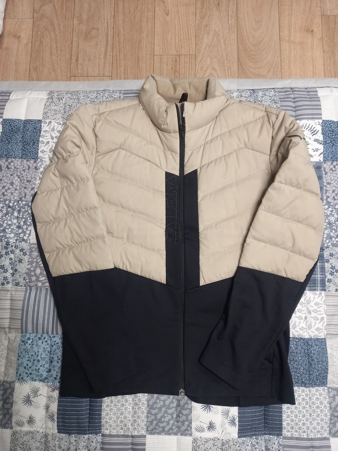 살레와 경량패딩 회이드/블랙  XL 상품이미지1