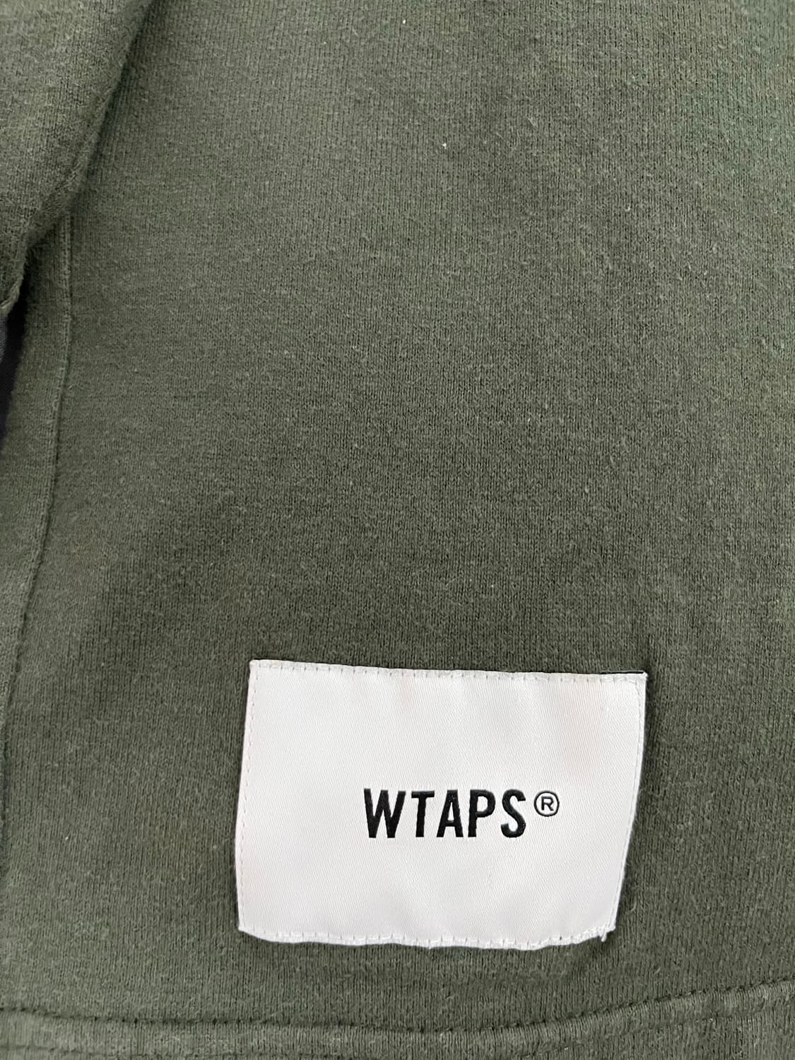 더블탭스 22AW LXLXW 롱슬리브 티셔츠 올리브 드랩 02 상품이미지5