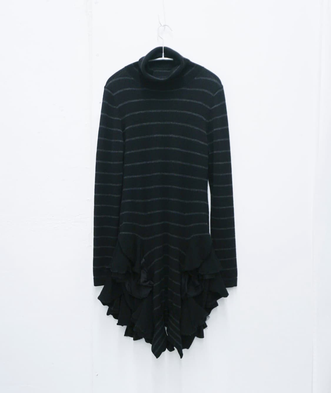 sacai stripe ruffle knit dress 상품이미지1