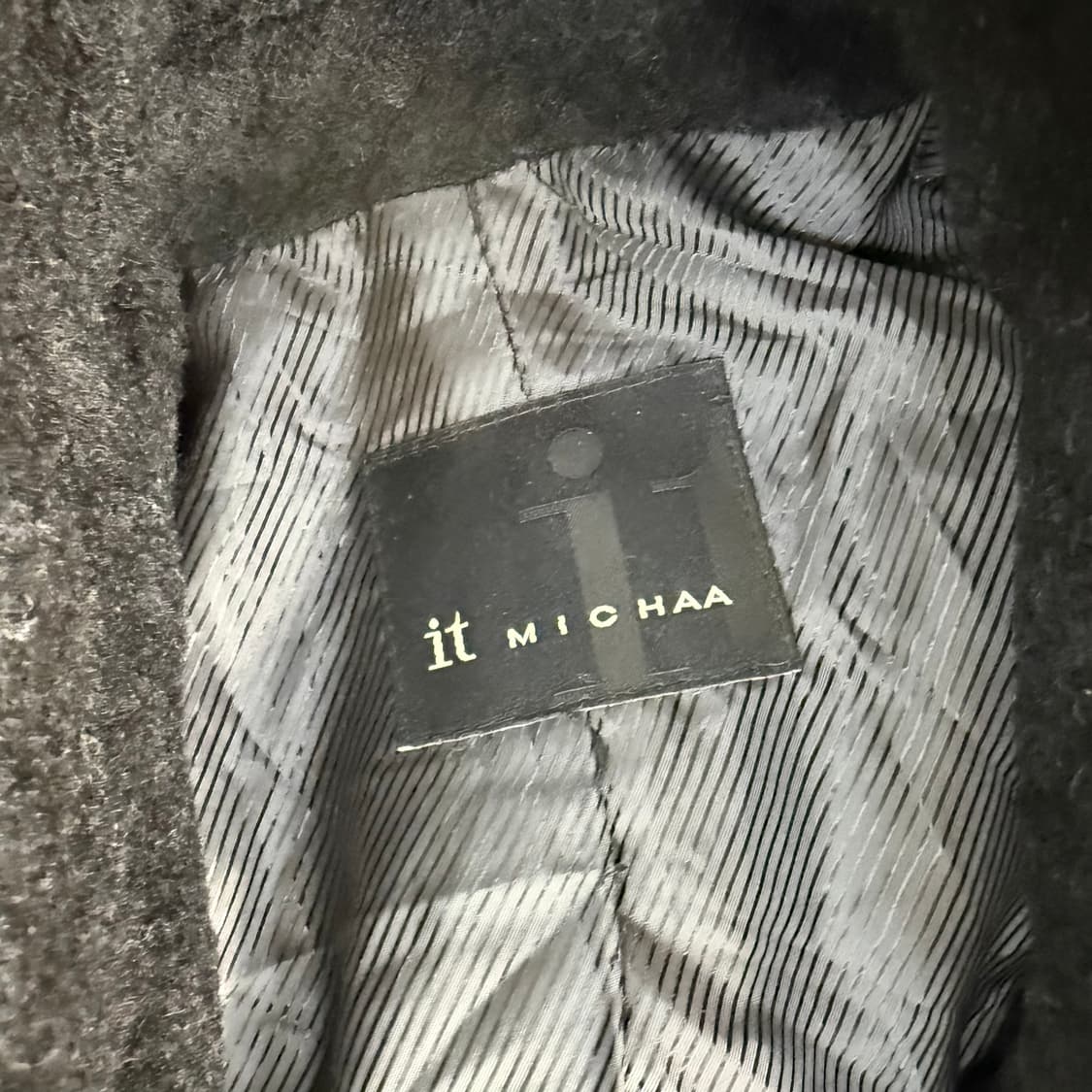 [82-160] 잇미샤 여성 울 투버튼 코트  0112T1 상품이미지3