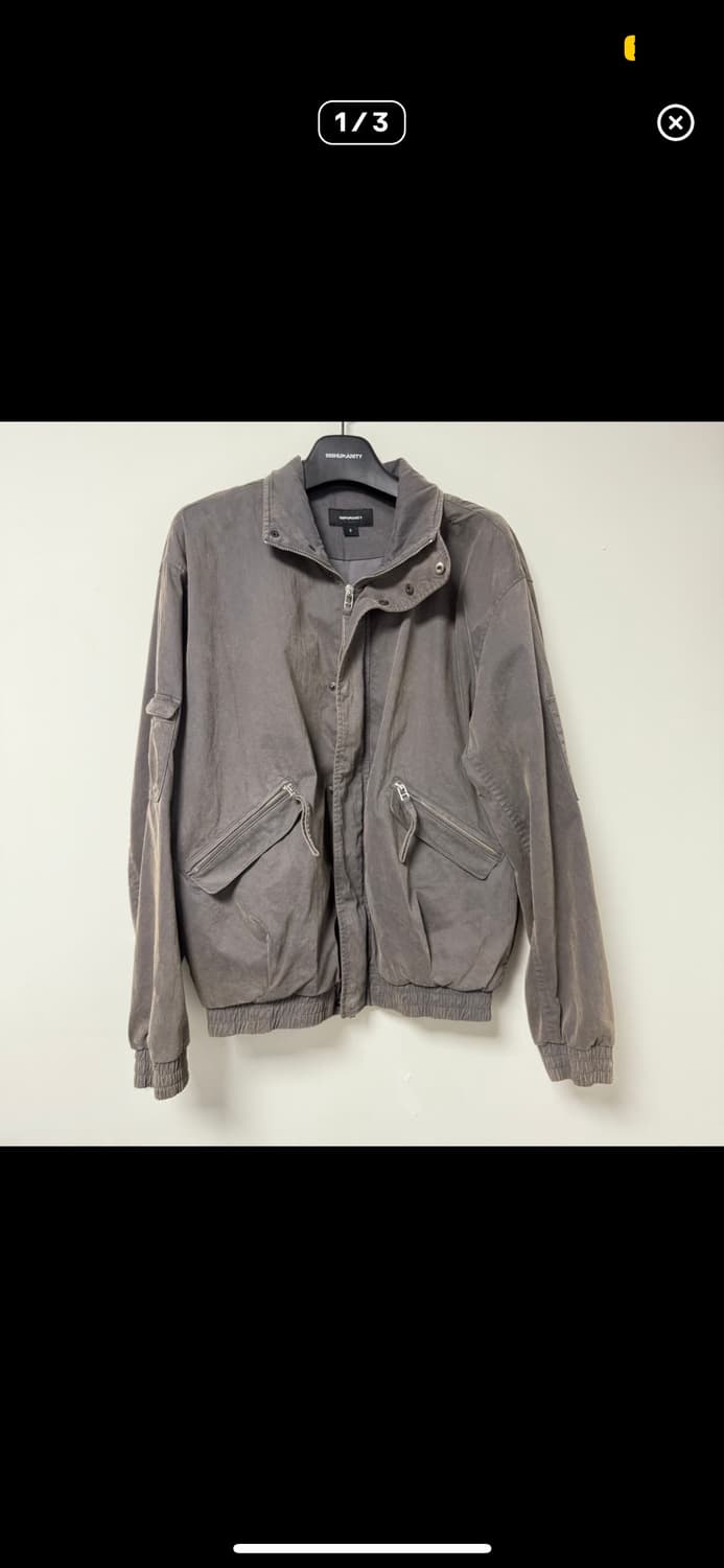 999휴머니티 어드벤쳐 봄버 차콜 2사이즈 상품이미지1