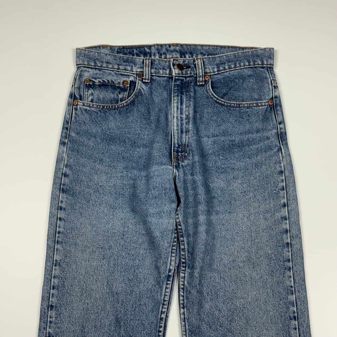 (32) 90s USA Made 리바이스 505 데님 팬츠 상품이미지3