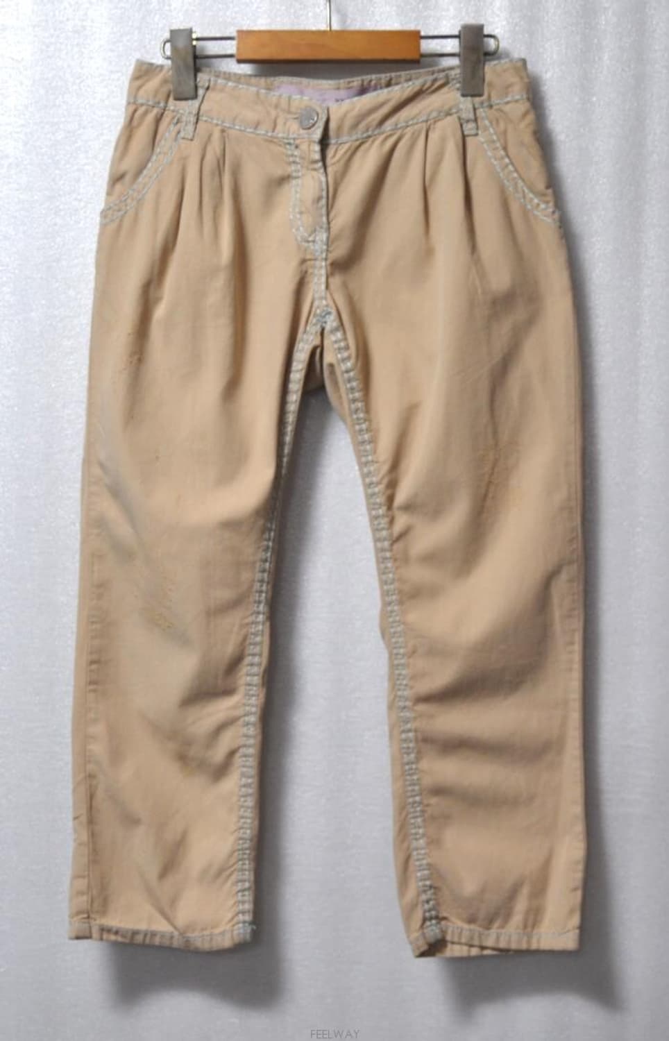 손정완/여성8부슬림팬츠(허리26( 상품이미지1