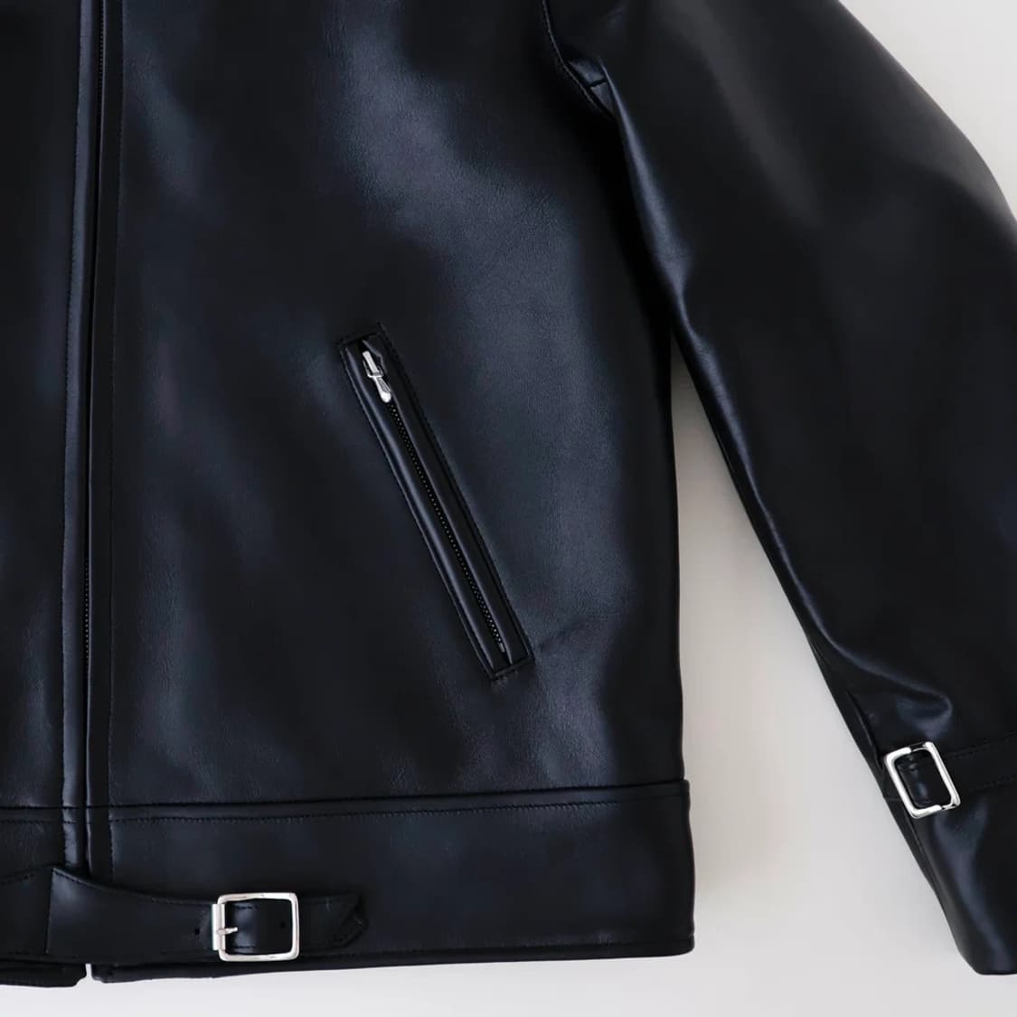 26ss Leather French Riders Jacket 상품이미지6