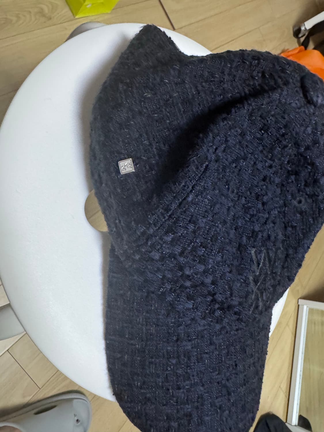 우영미 트위드 볼캡 상품이미지2