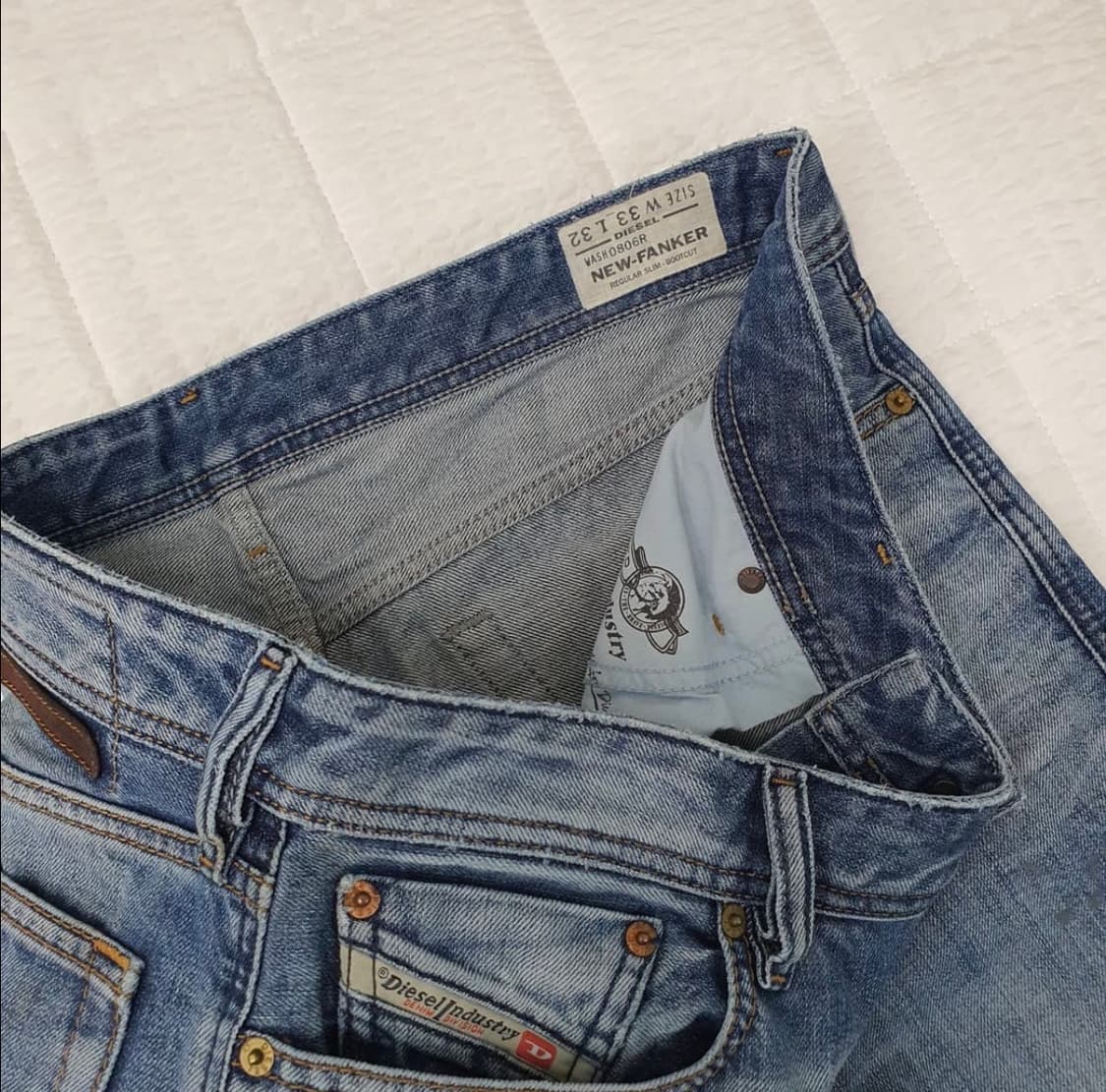 디젤 데님 부츠컷 청바지 남자34 상품이미지2
