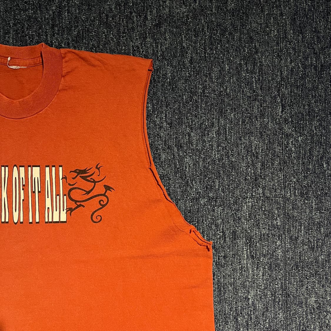 빈티지 90s SICK OF IT ALL 슬리브리스 티셔츠 상품이미지4