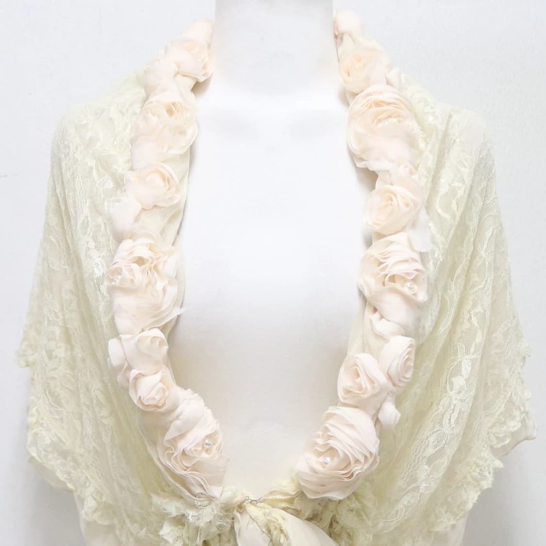 액시즈팜 플라워 레이스 히메갸루 볼레로 63396 상품이미지3