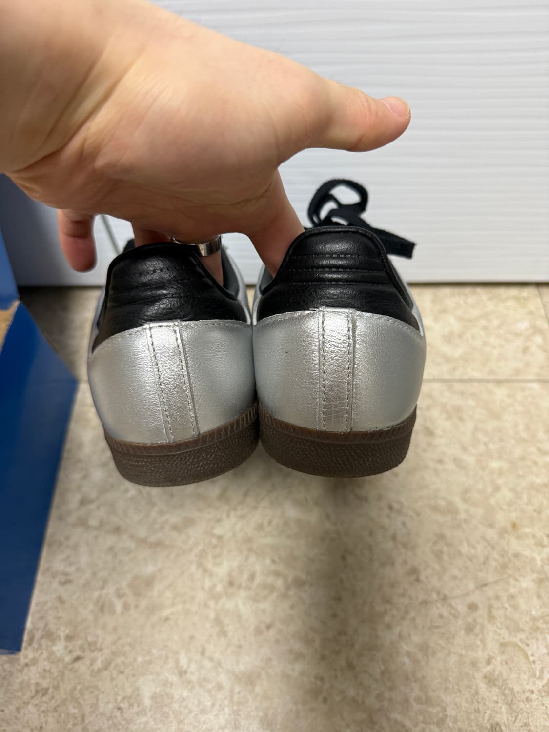 아디다스 삼바 실버 260mm 상품이미지3