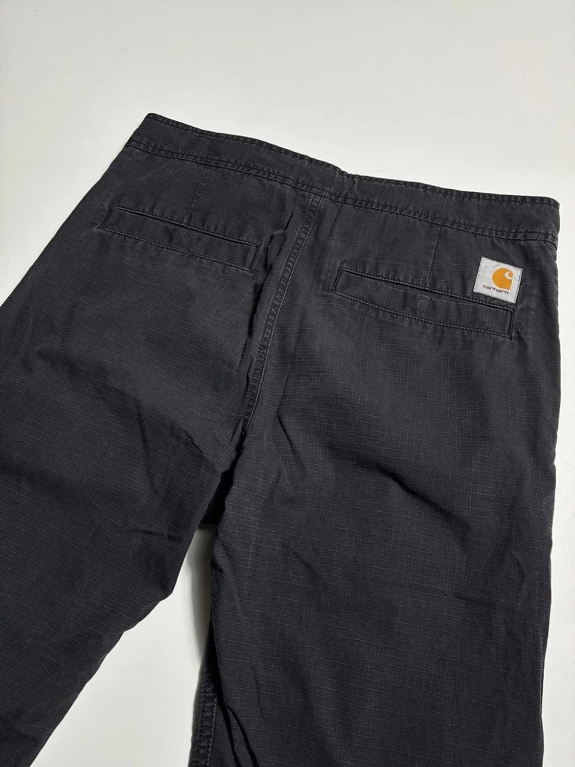 칼하트 WIP 블랙 마샬 조거 팬츠 R1727 상품이미지5