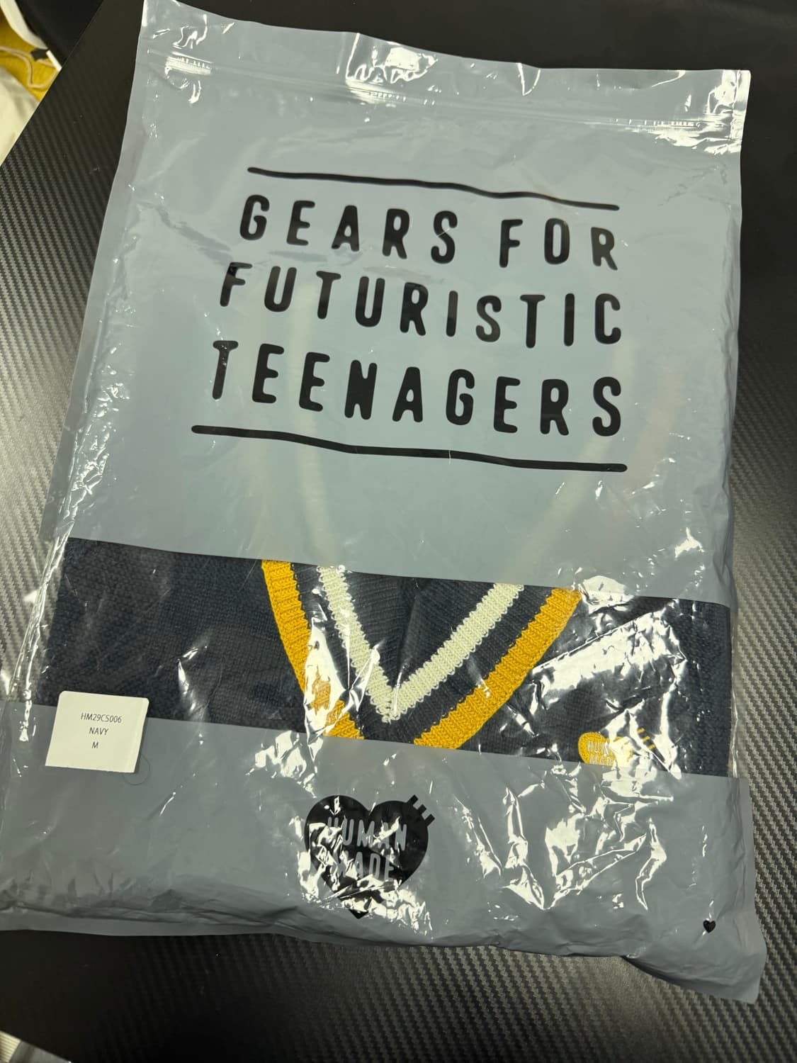 휴먼메이드 하트 니트 베스트 미듐 상품이미지2