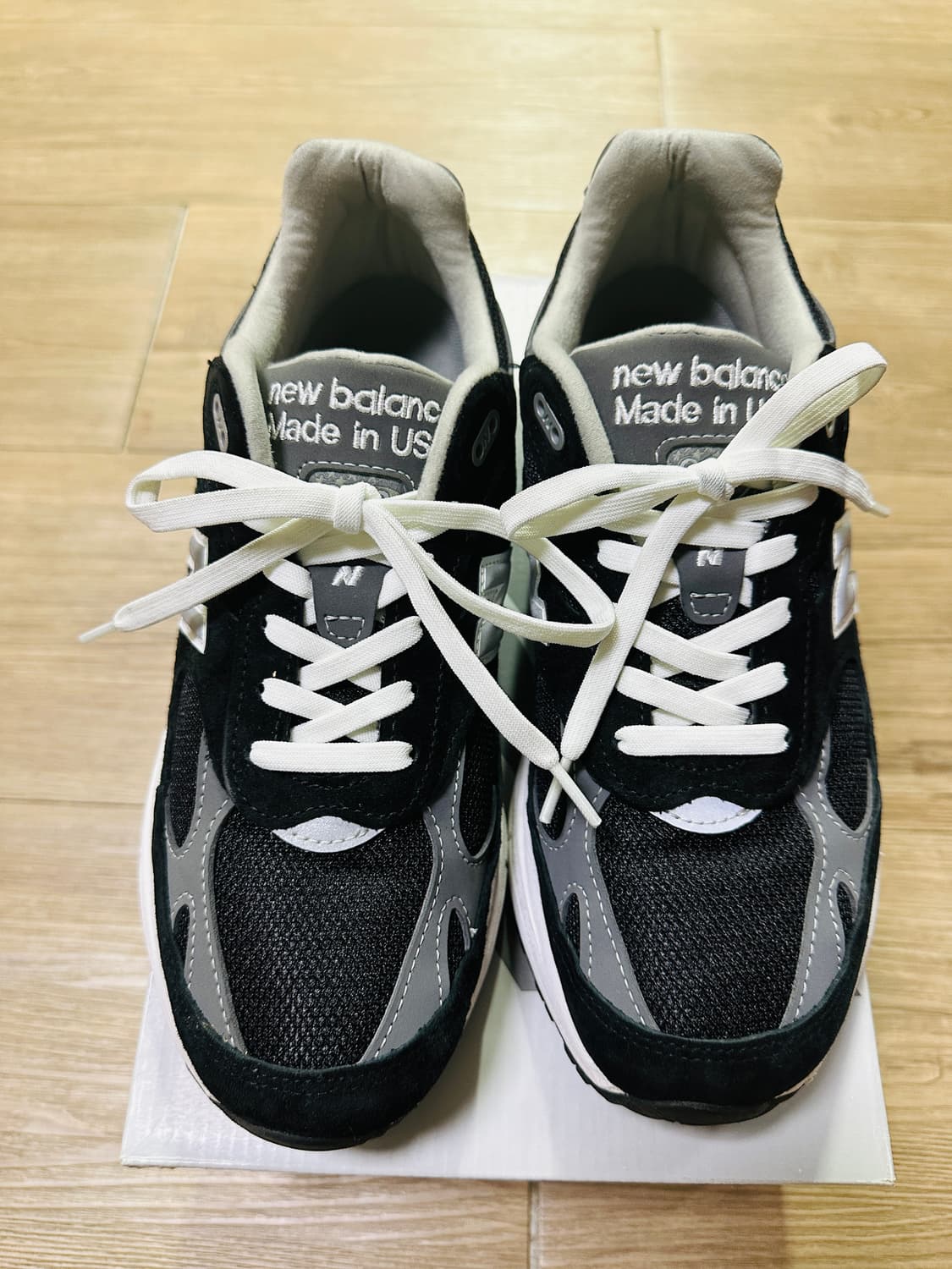[255] 뉴발란스 993 메이드 인 USA 블랙 - D 스탠다드 상품이미지3