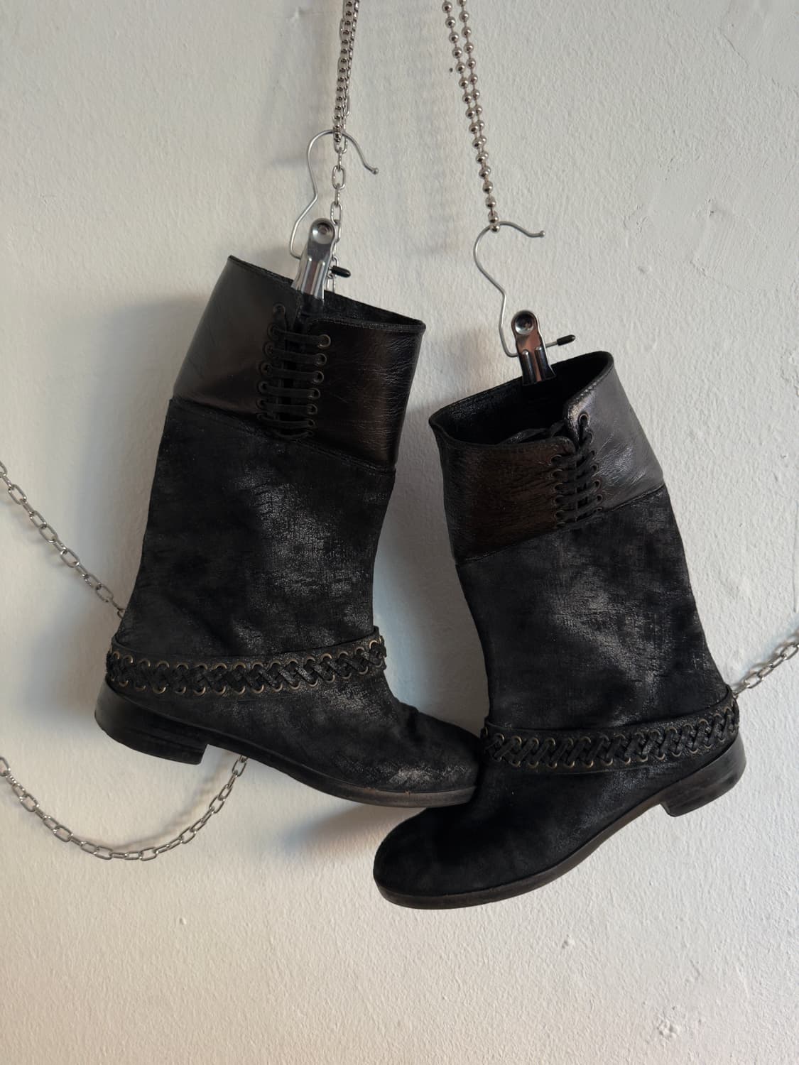 발망 아카이브 메탈릭쉬머 프린지 웨스턴부츠 상품이미지4