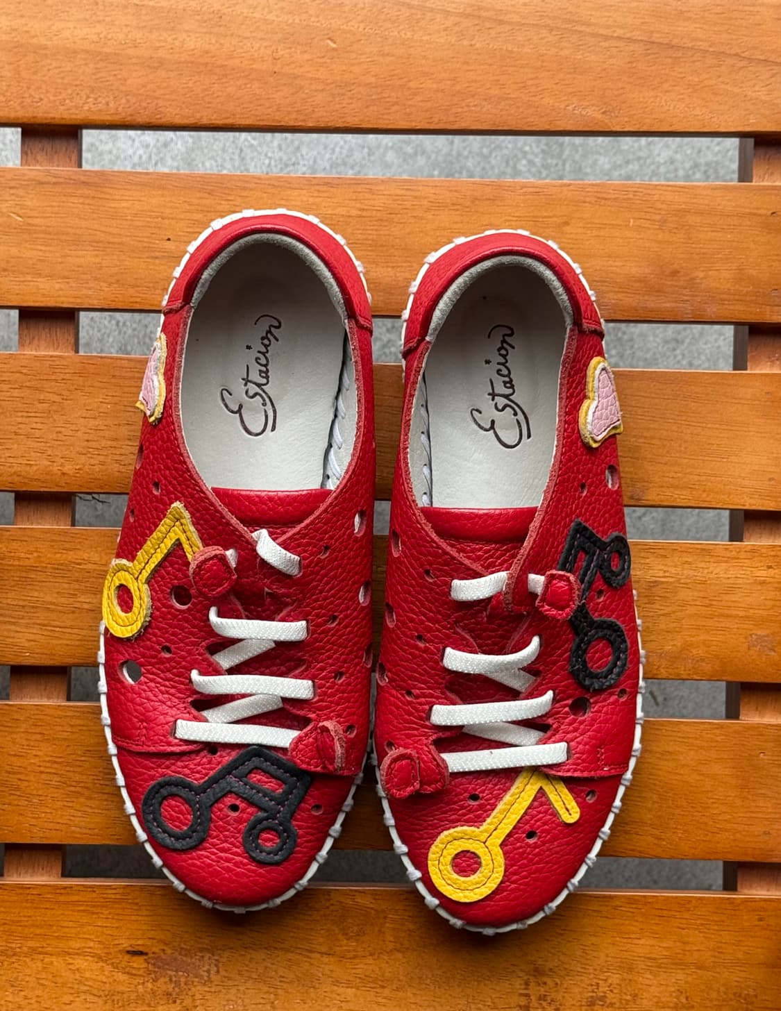 일본빈티지 에스타시온 estacion  수제가죽신발  상품이미지1