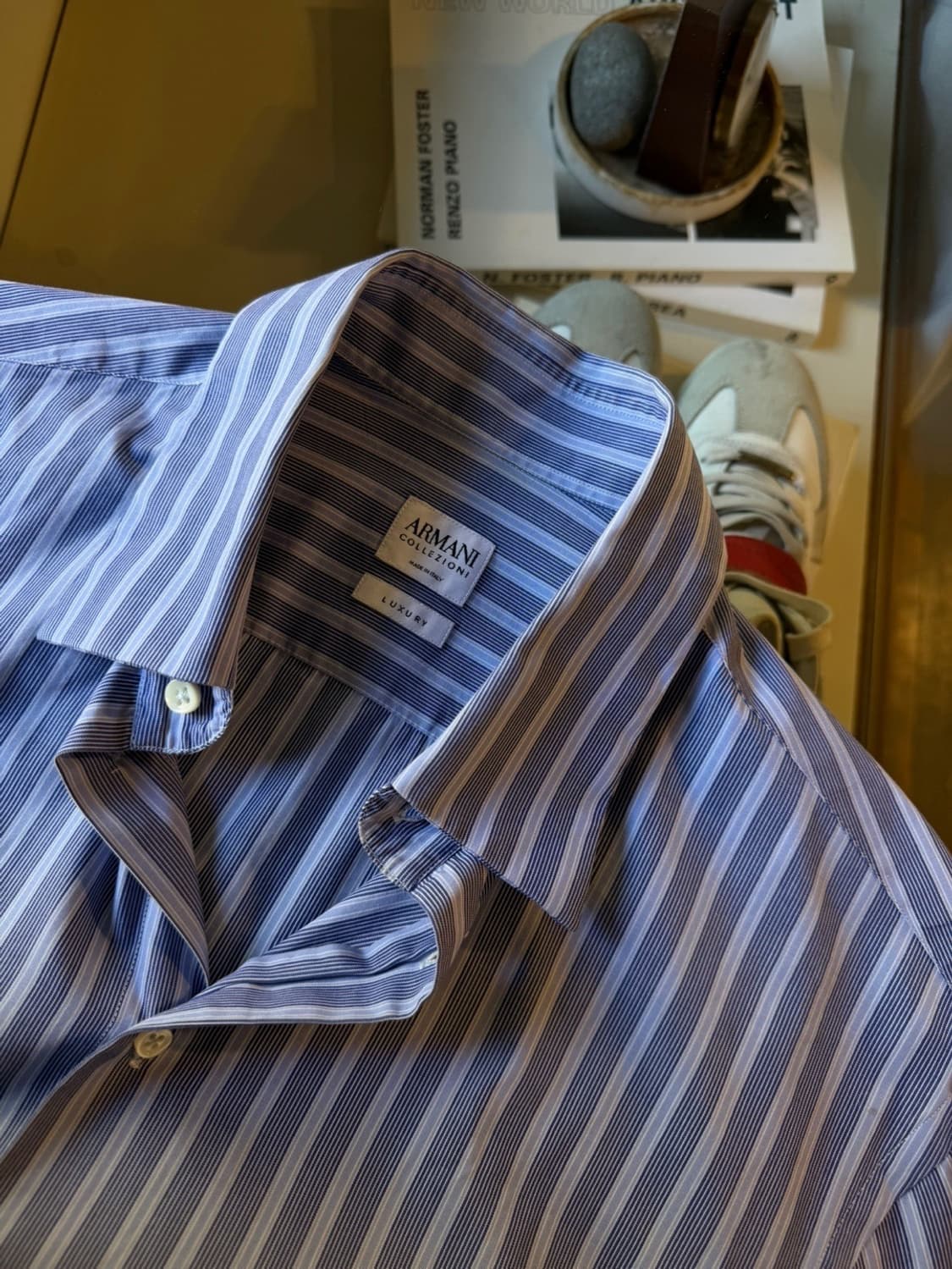 아르마니 꼴레지오니 셔츠 100 상품이미지10