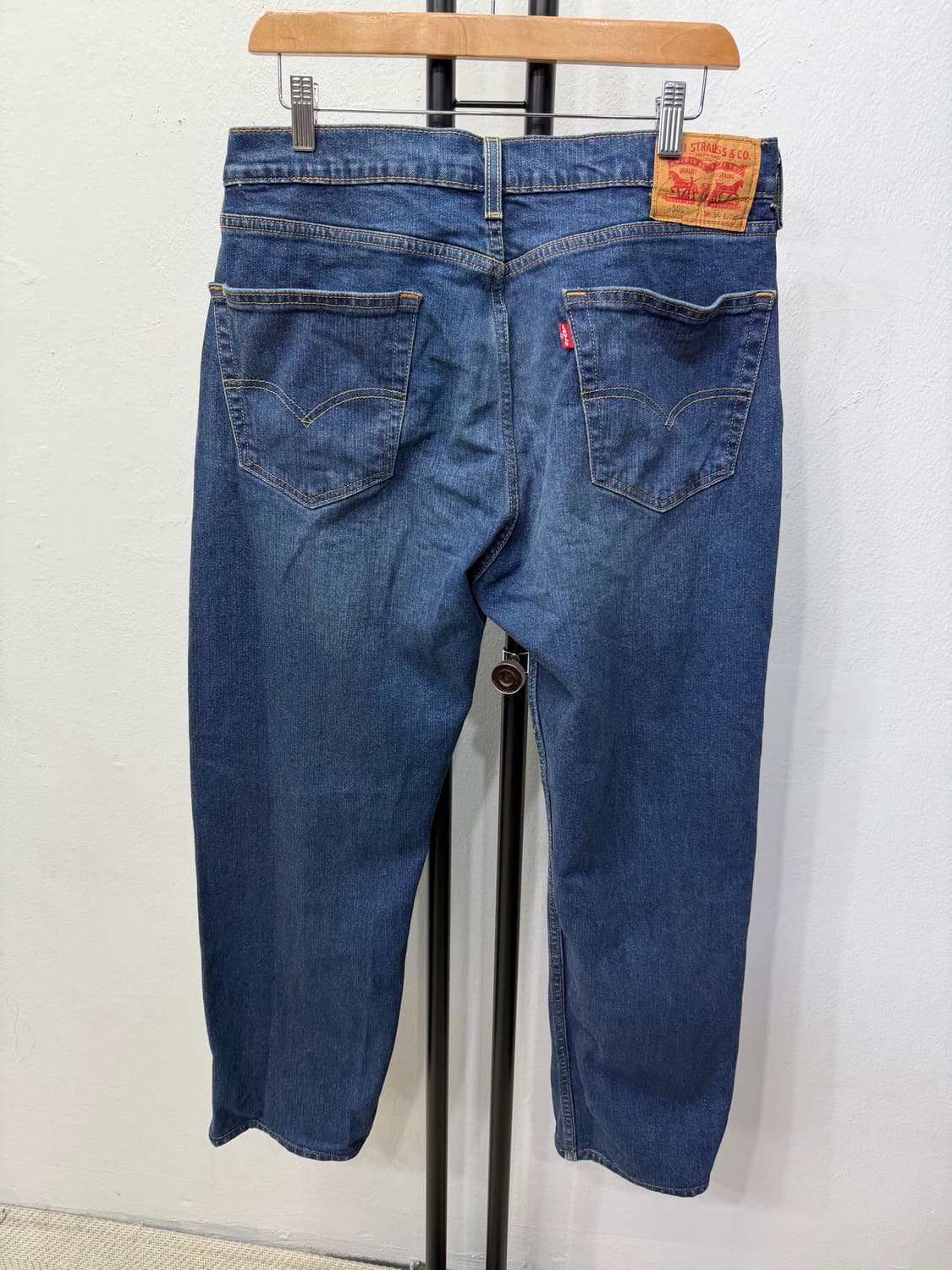 정품) 리바이스 505 청바지 32 상품이미지4