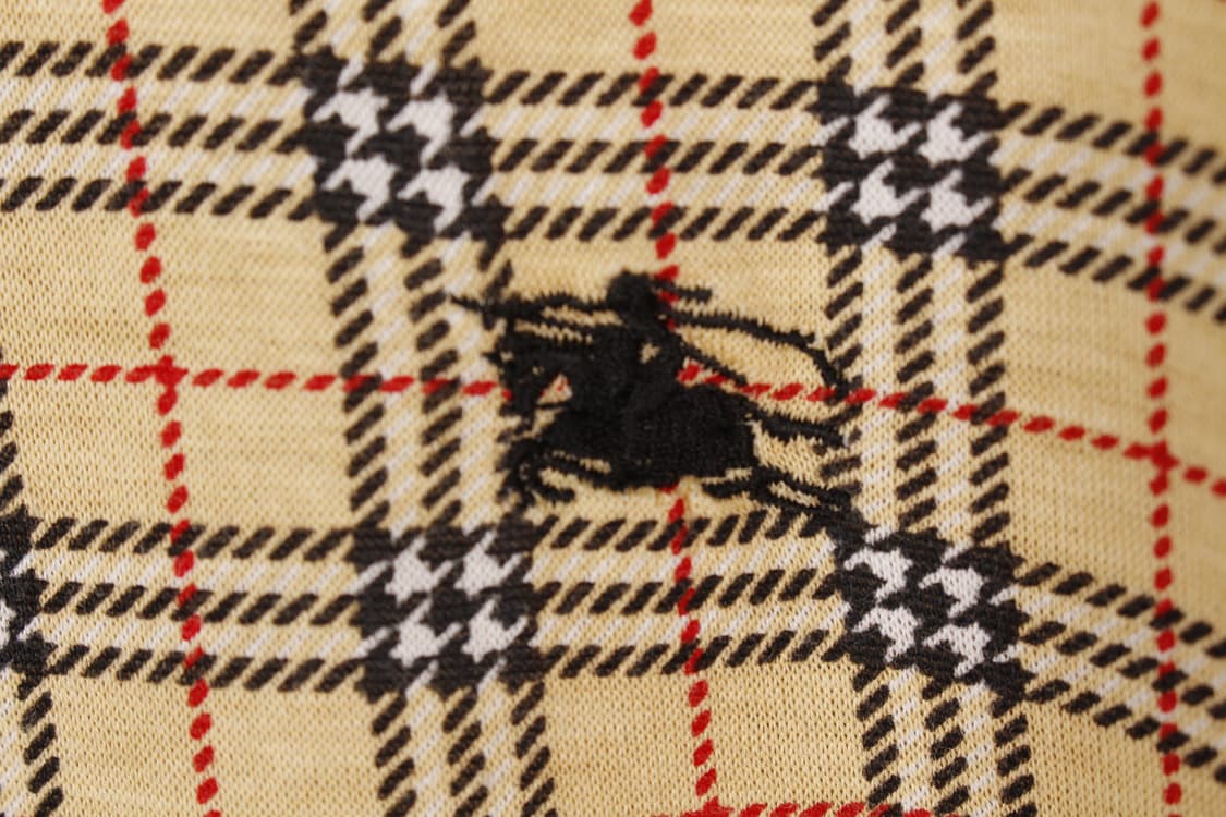 90s 빈티지 버버리 커스텀 크롭 티셔츠 WOMAN_M 상품이미지6