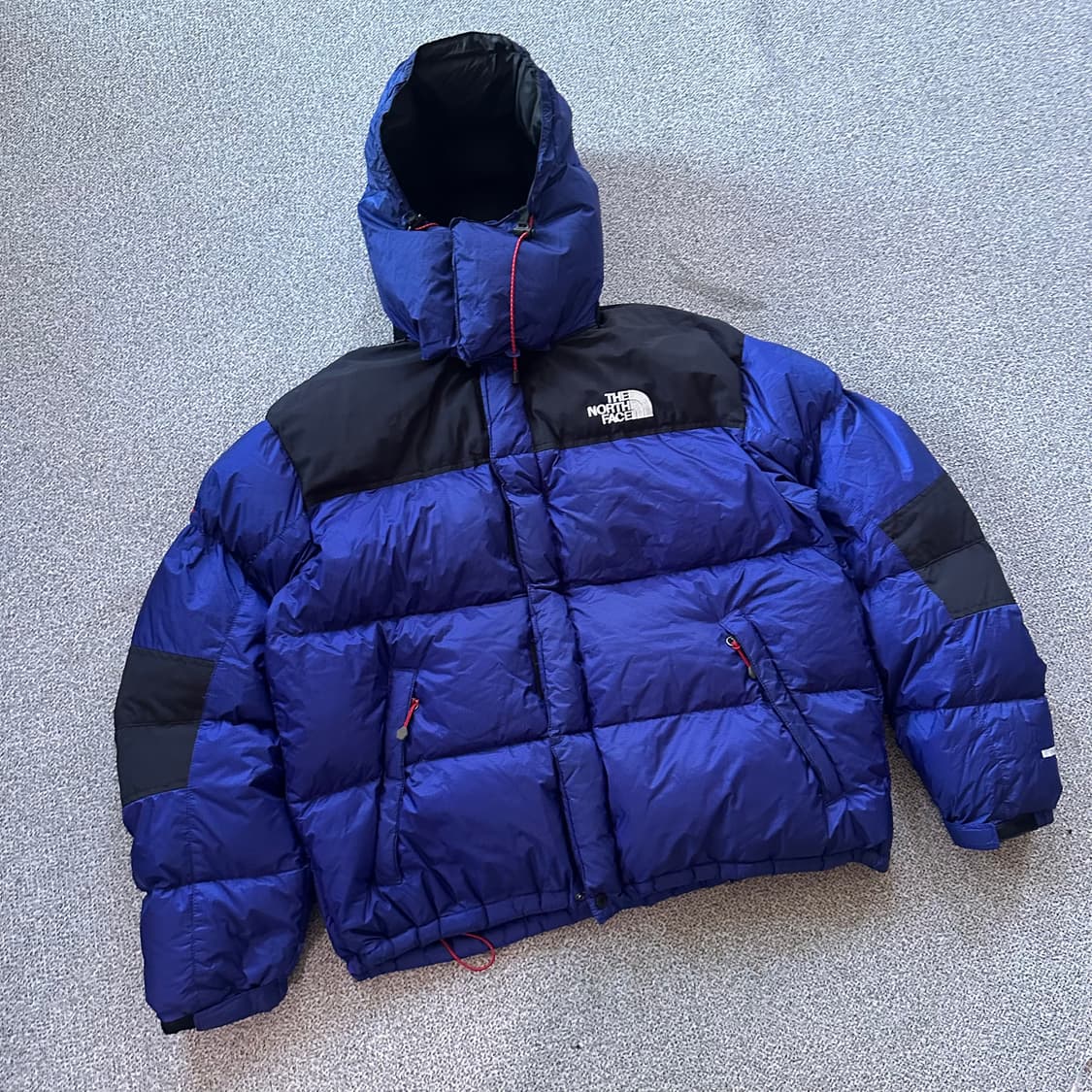 노스페이스 눕시 블루 패딩 상품이미지1