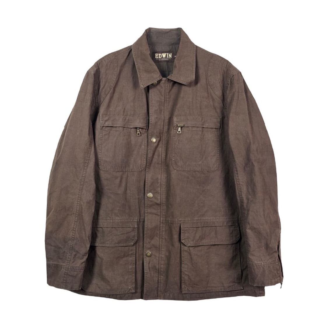 에드윈 빈티지 브라운 워크웨어 필드 자켓 XL 상품이미지1