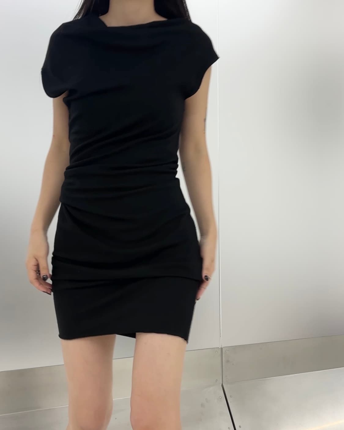 Helmut lang  Drape  dress 상품이미지1