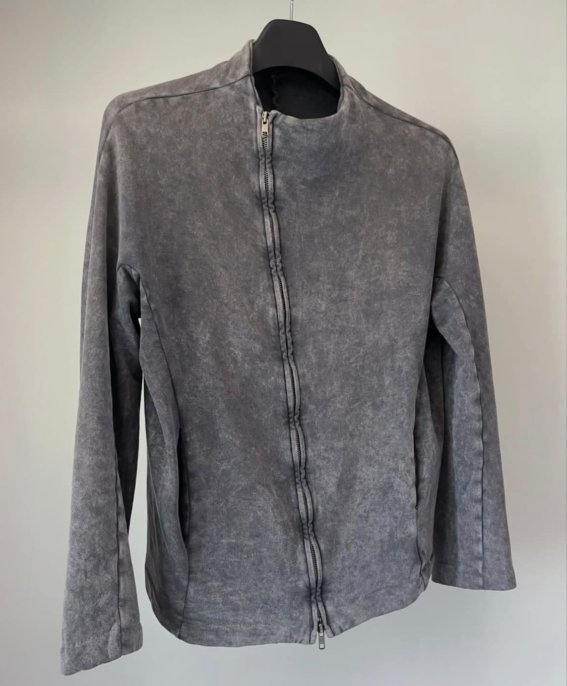 Lentrian Dyed Asymmetric-zip Sweat 상품이미지2
