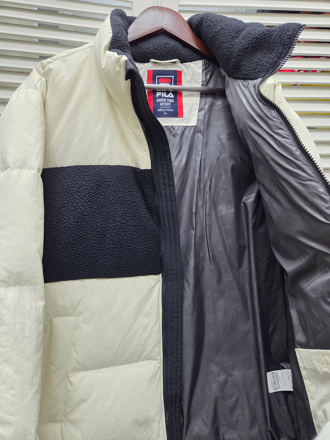 휠라 덕다운 패딩 점퍼 상품이미지3