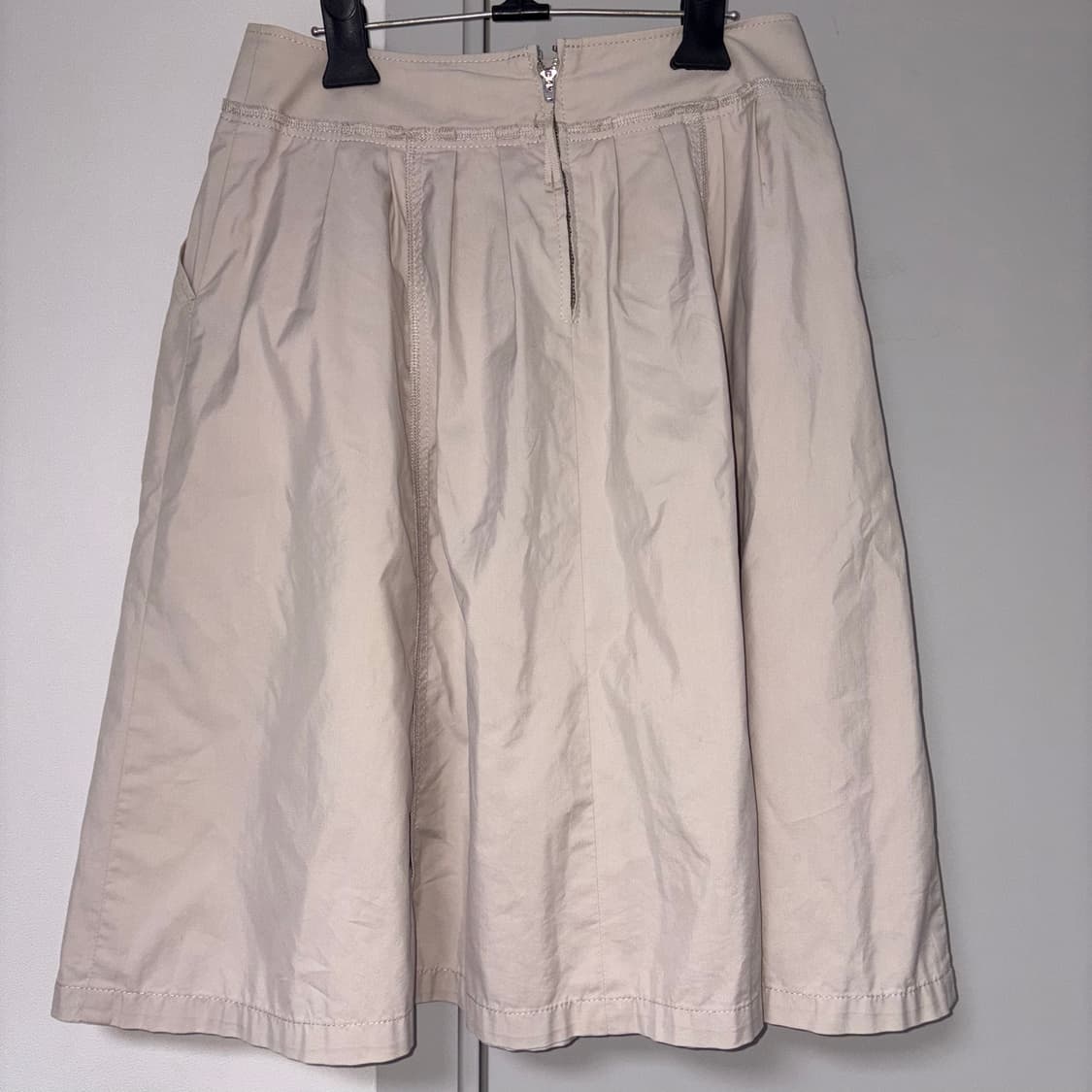 Sonia Rykiel 아이보리 플리츠 스커트 상품이미지2