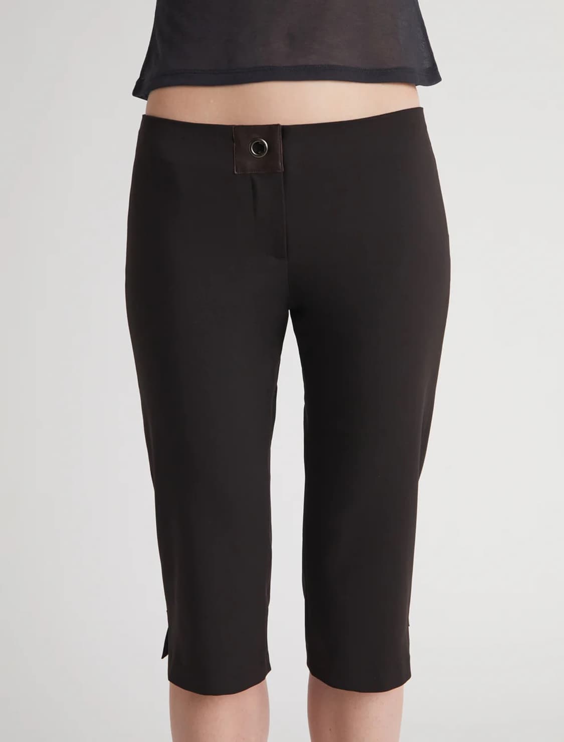 [34,36,38]팔로마울 Salin 카프리 팬츠/브라운 상품이미지4