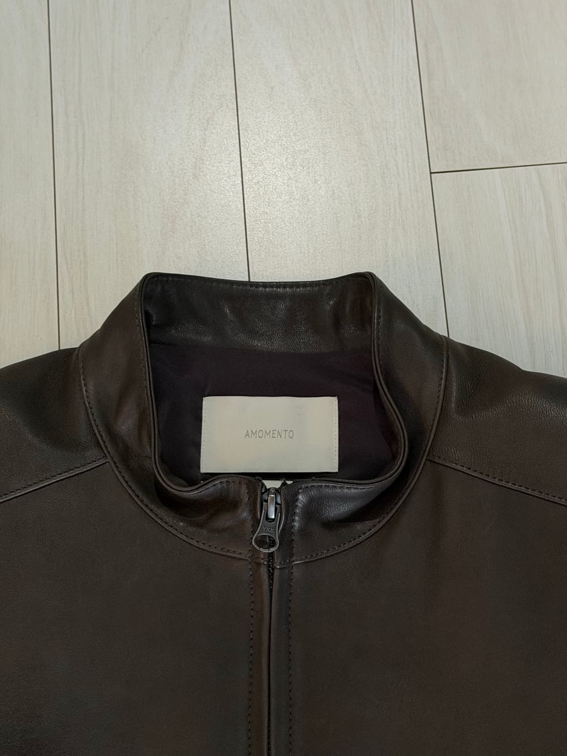 25FW 아모멘토 램스킨 레더 L 상품이미지2
