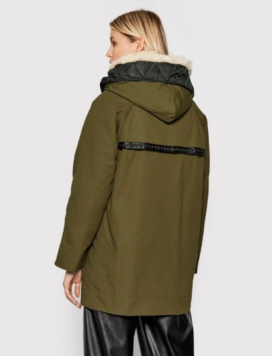 새상품 PINKO 핀코 야상 패딩 자켓 55 (안감분리) 상품이미지3