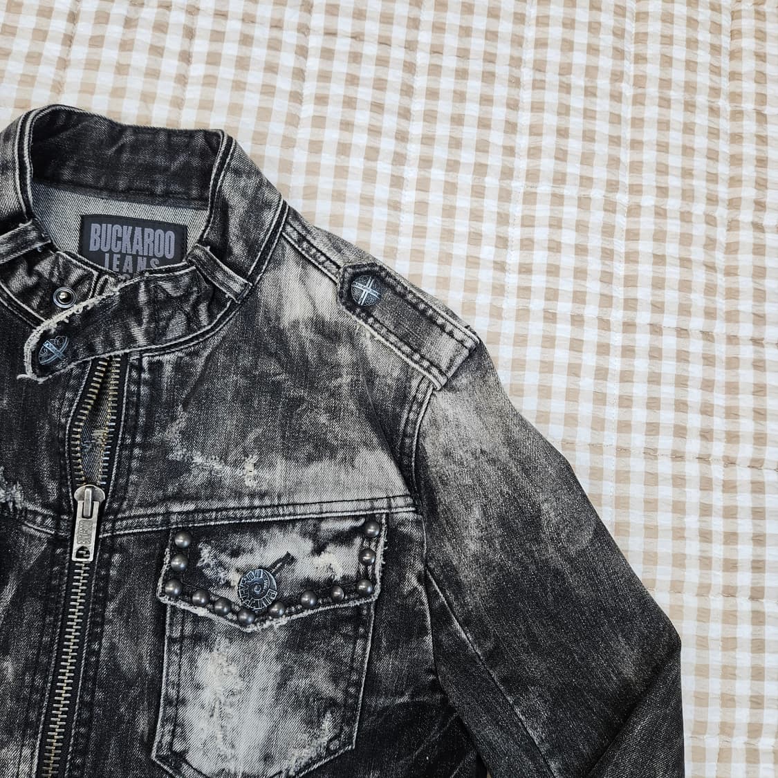 버커루 오리지널 원스턴 데님 청자켓 남자100 상품이미지4