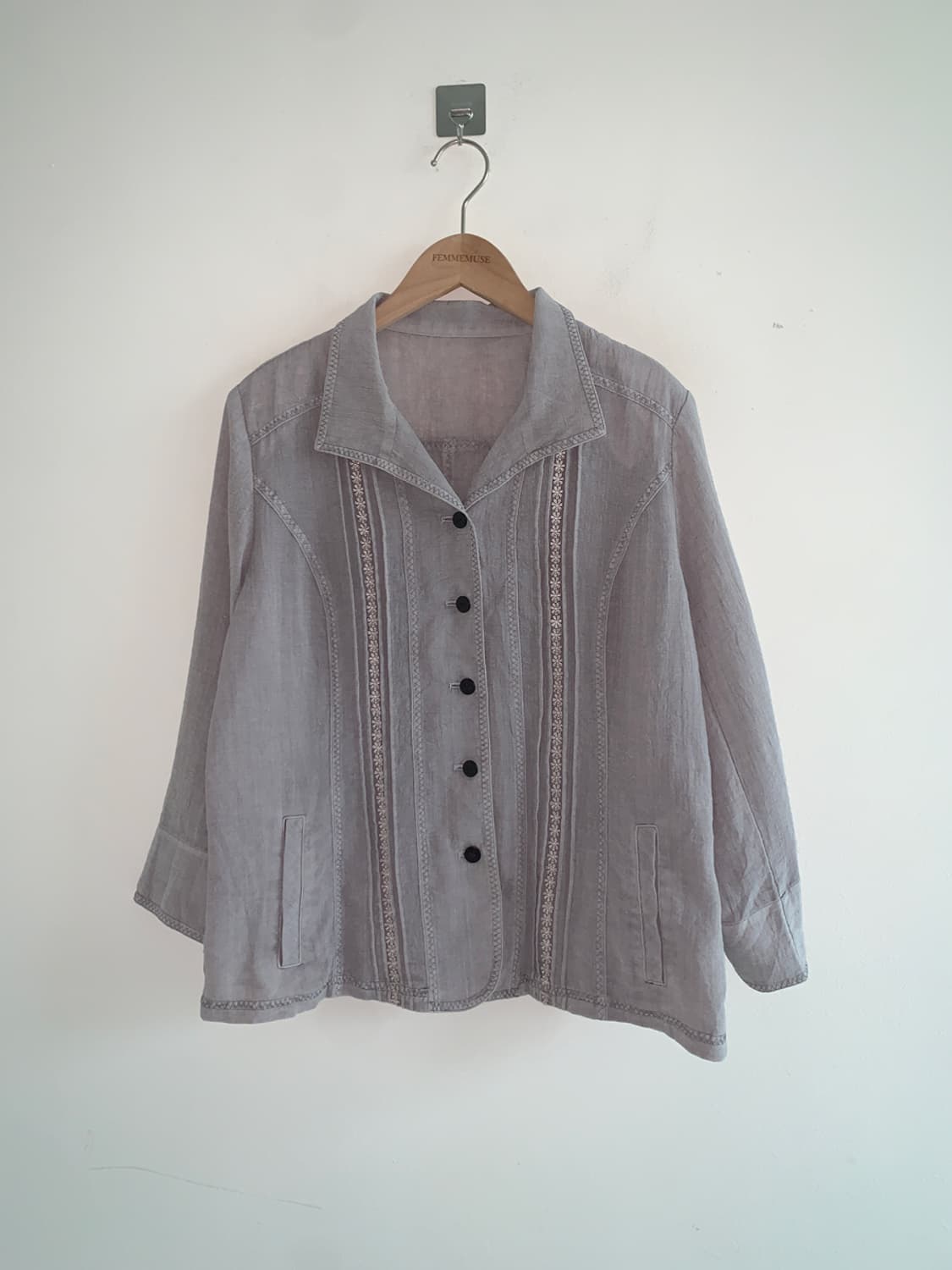 Lace embroidery shirts blouse 상품이미지1