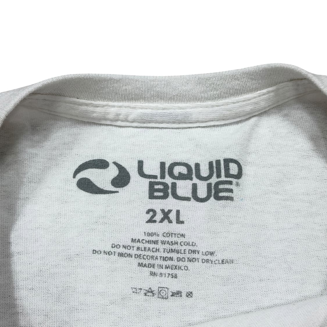리퀴드 블루 그레이트풀 데드 댄싱 베어 반팔 티셔츠 2XL 상품이미지4