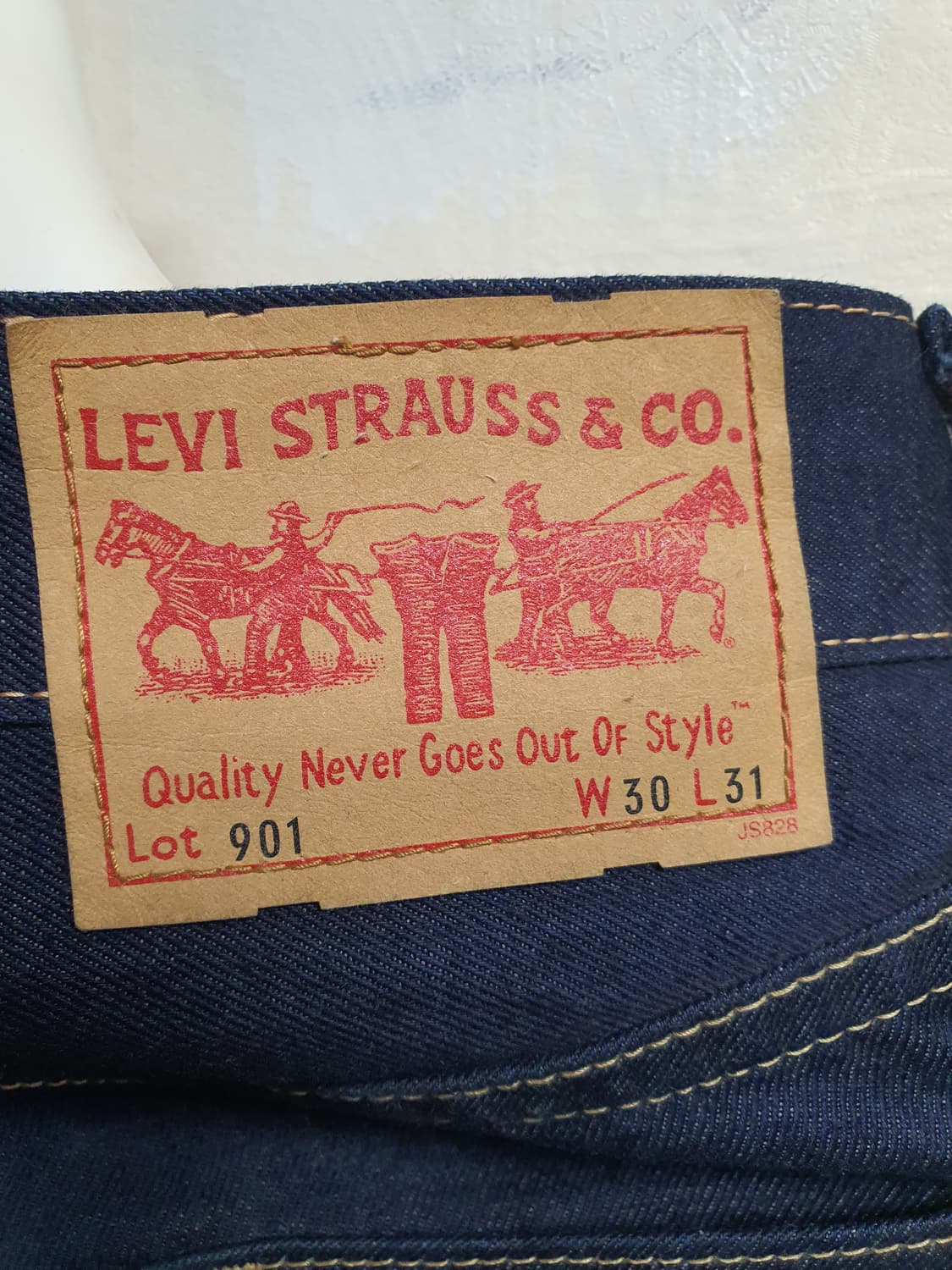 리바이스 901 데님진 30 상품이미지5